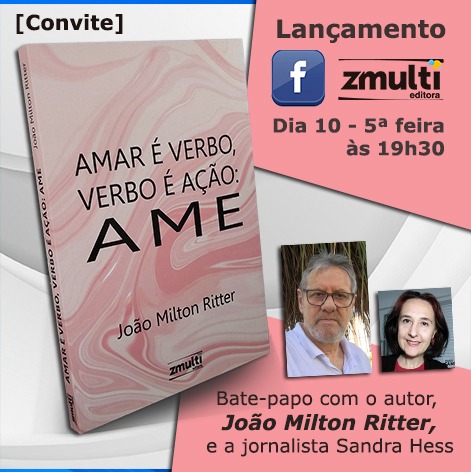 Lançamento: amar é verbo...