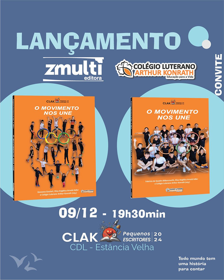 Pequenos Escritores do CLAK autografam dia 9