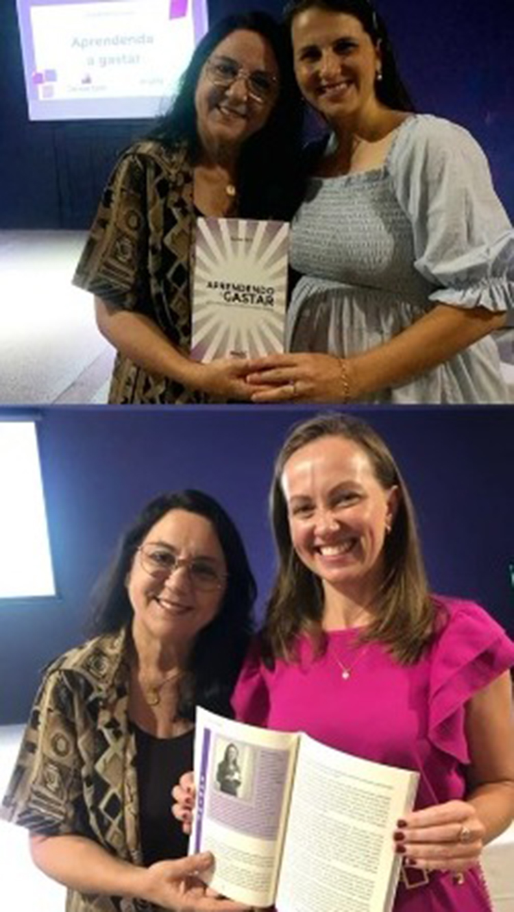 Denise lança seu 8º livro