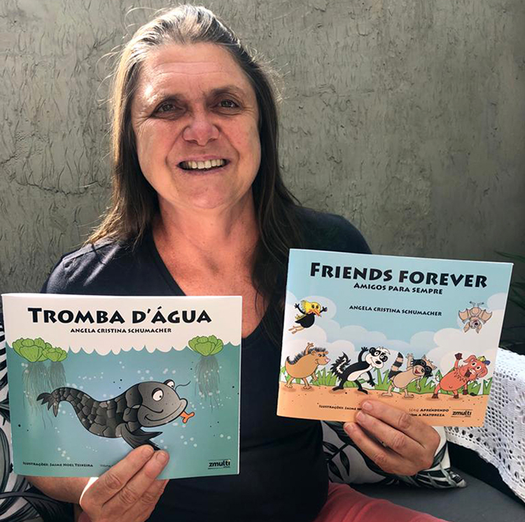 Angela Schumacher lança mais 2 livros