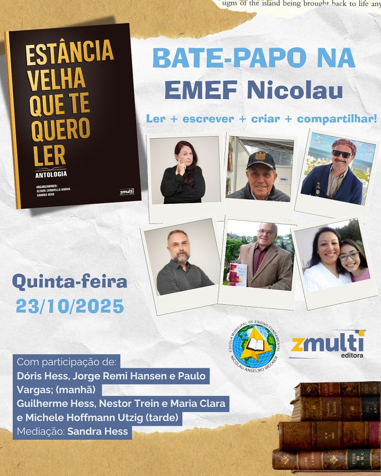 Autores na Semana Literária da Escola Nicolau