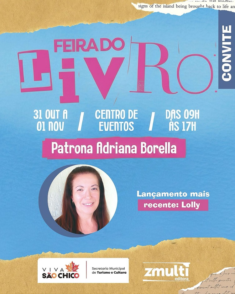 Adri Borella patrona da Feira de São Chico