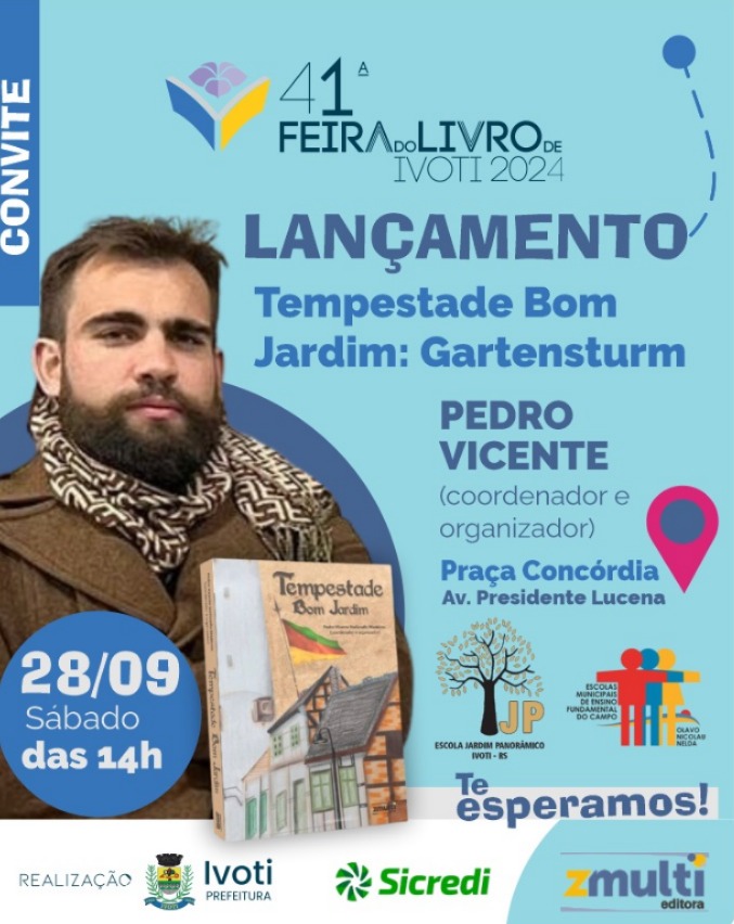 Ficção histórica na Feira de Ivoti
