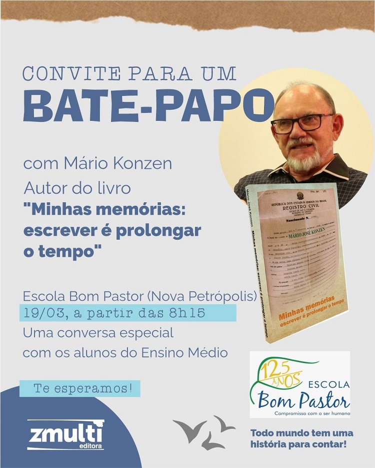 Escola Bom Pastor recebe Mário Konzen