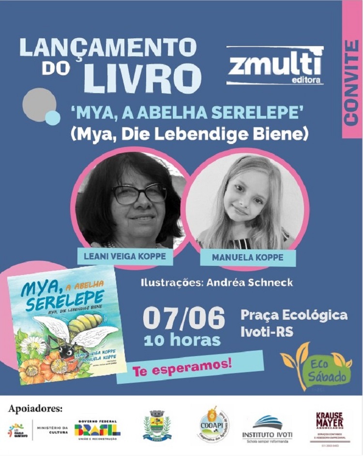 Abelhas inspiram livro infantil