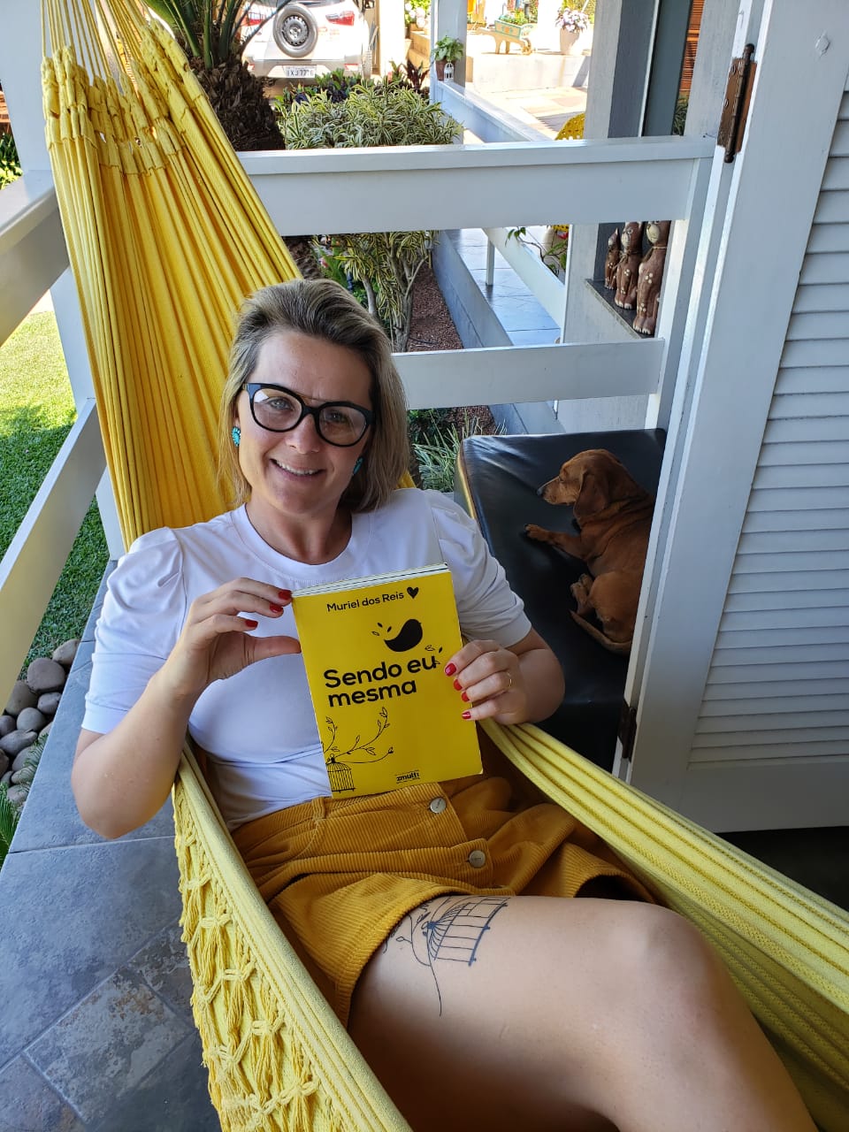 Muriel dos Reis lança "Sendo eu mesma"