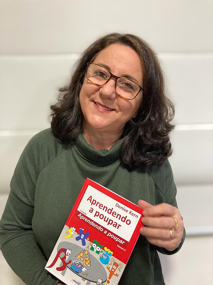 Denise lança Aprendendo a poupar
