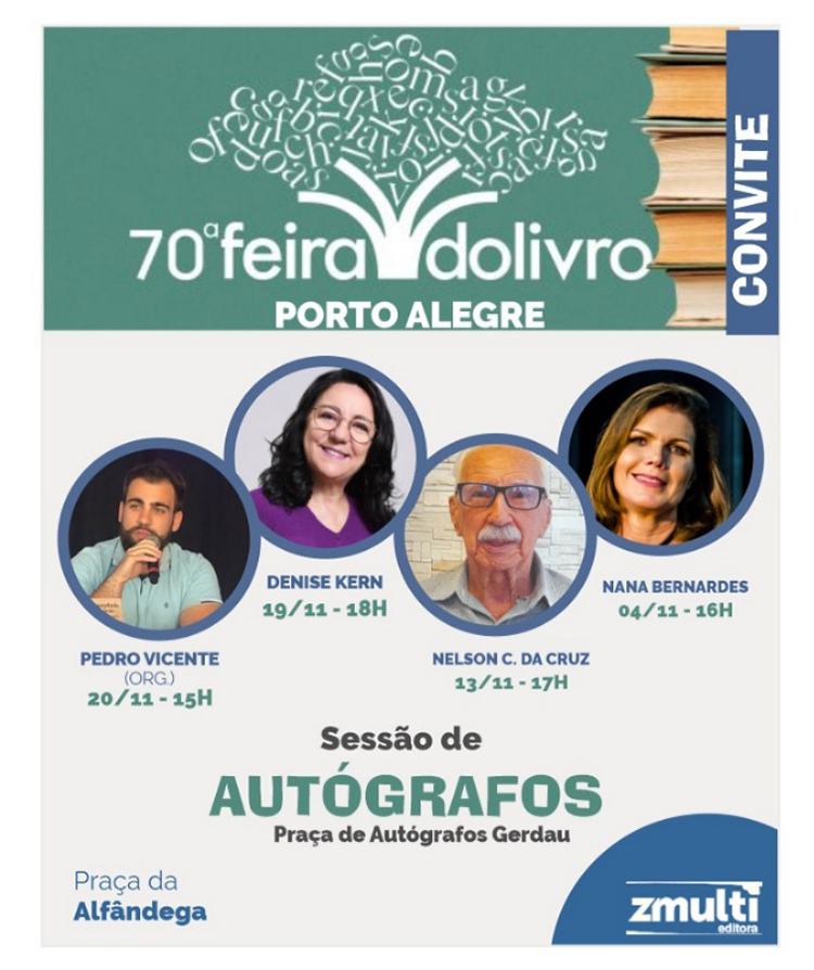 Nana, Nelson, Denise e Pedro em POA